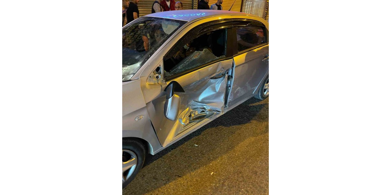 Nusaybin’de maddi hasarlı kaza