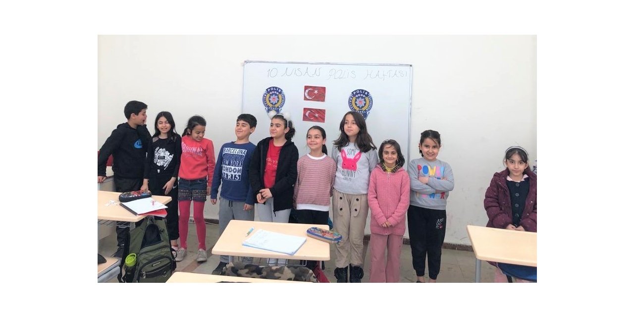 Bilgievi öğrencileri ’Polis Haftası’nı kutladı