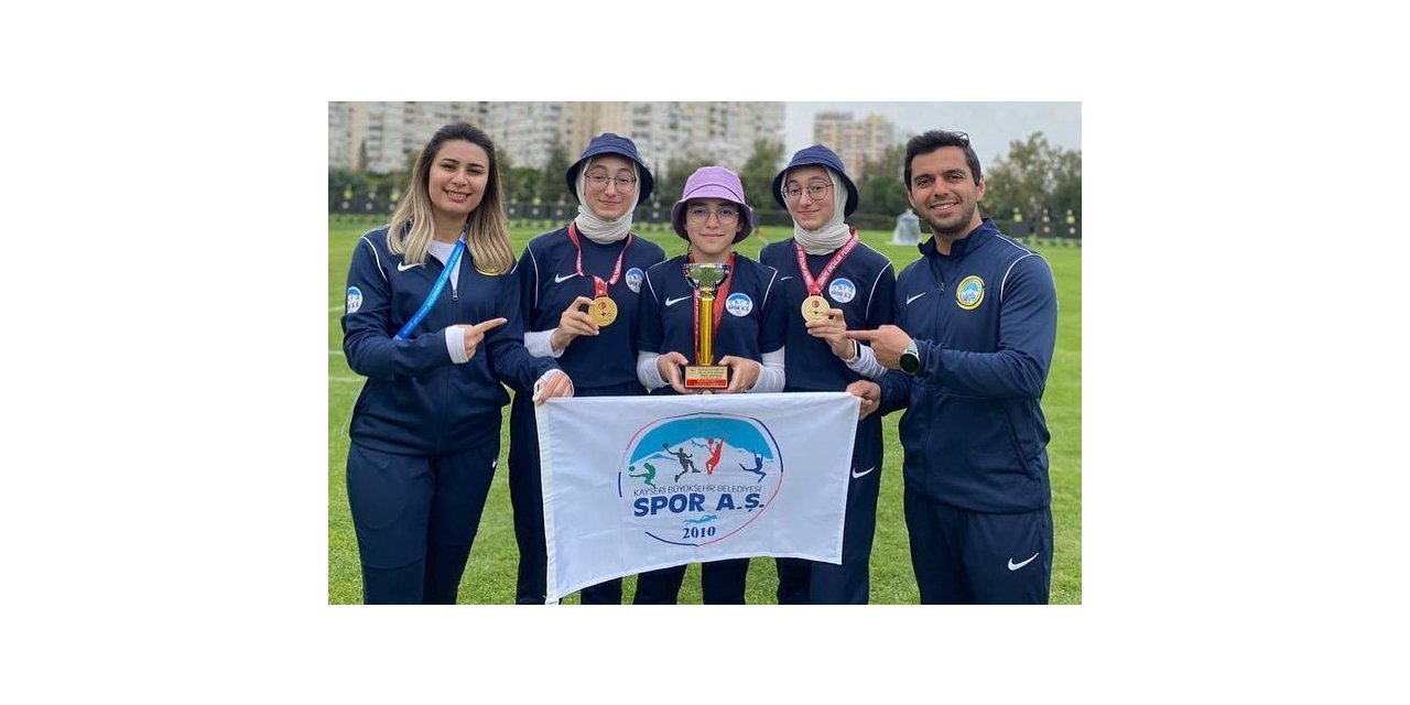 Başkan Büyükkılıç’tan Türkiye Şampiyonu, Kayseri’nin gururu okçulara tebrik