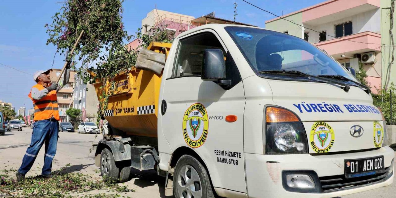Yüreğir’de 40 mahallede bahar temizliği