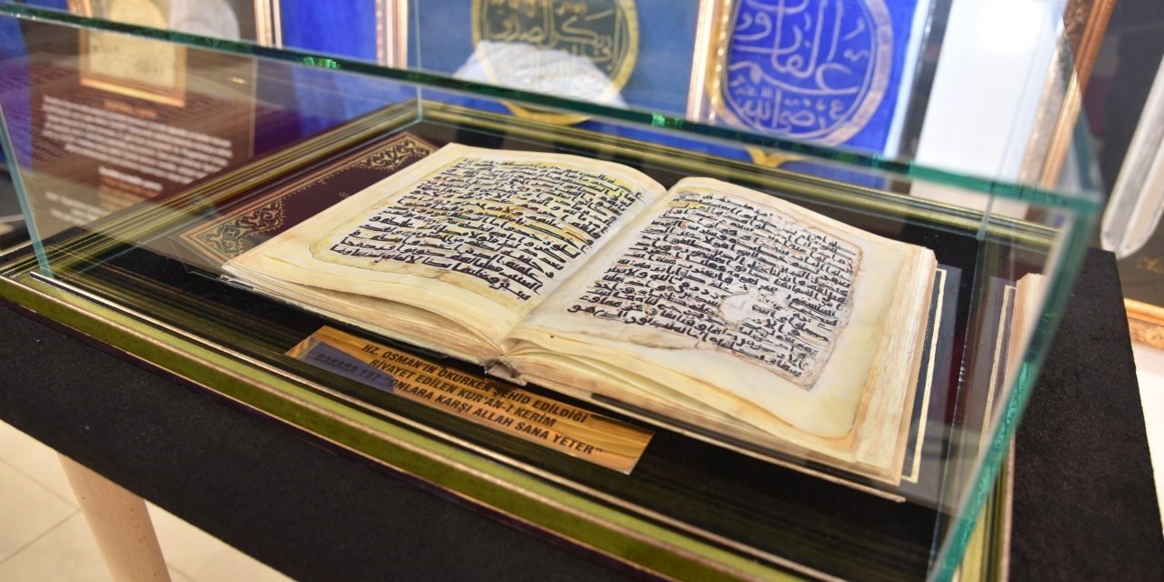 Kartepe’de kutsal emanetler sergisi açıldı