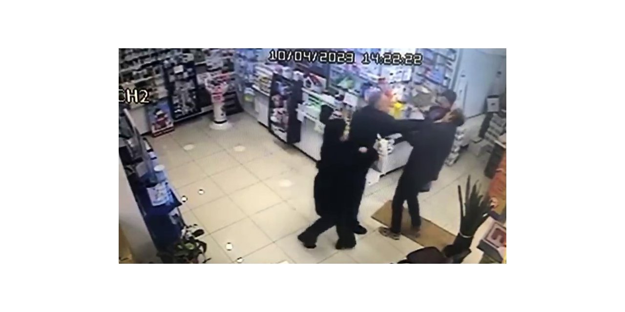 Eczacıya ‘Muadil’ ilaç saldırısı kamerada