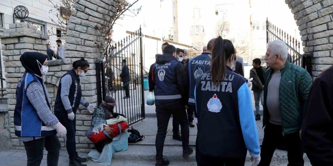 Van’da dilenci uygulaması