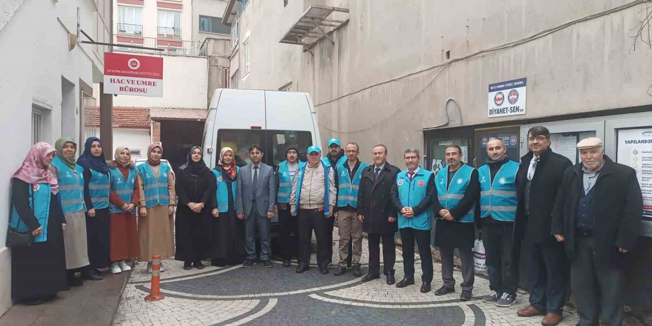 Müftülük personeli İskenderun’a gidiyor