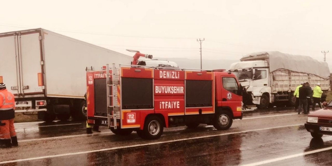 Denizli’de son 1 haftada 110 trafik kazası meydana geldi