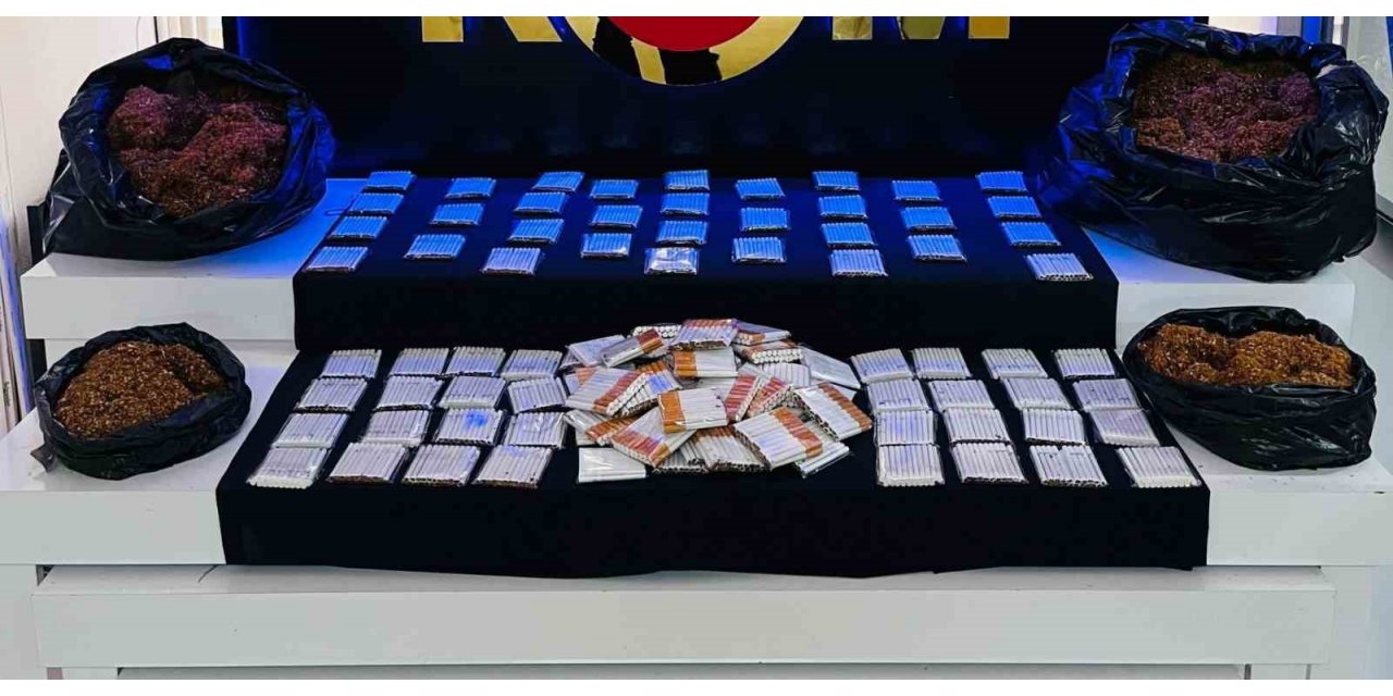 Kaçakçılık operasyonunda çok sayıda malzeme ele geçirildi