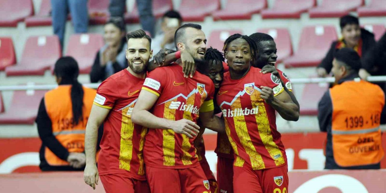 Kayserispor ilk 5’i zorluyor