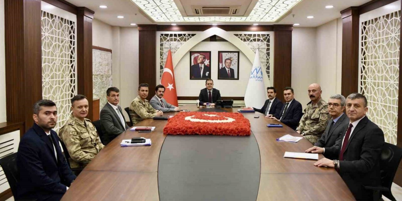 Hakkari’de seçim güvenliği toplantısı yapıldı
