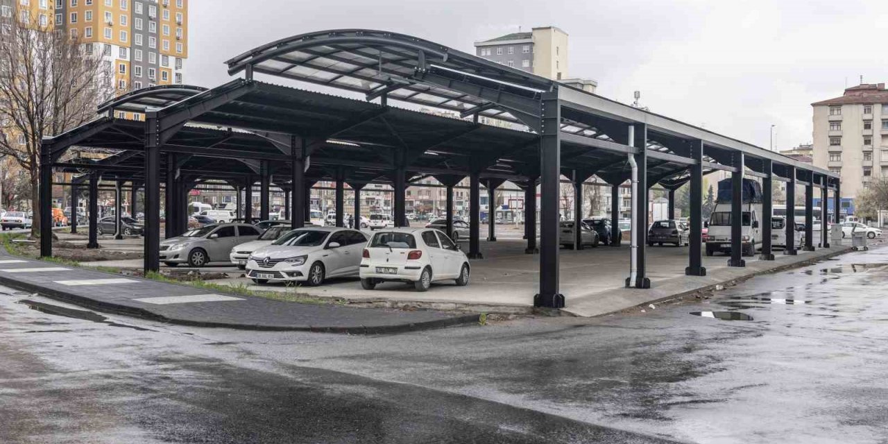 Büyükşehir’in Sahabiye Pazaryeri’nde sona gelindi