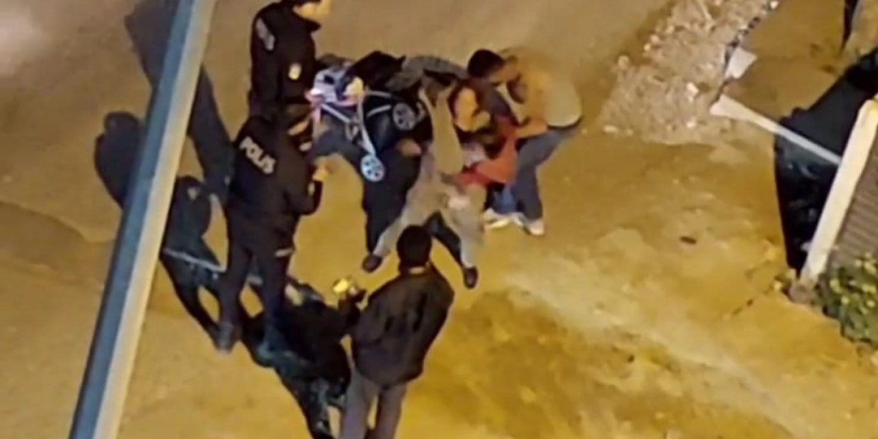 Dayak yediği kocasını polise vermemek için direndi