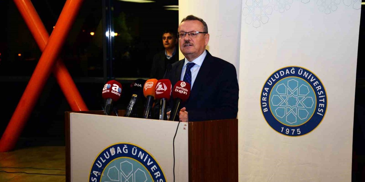 BUÜ Rektörü Prof. Dr. Ahmet Saim Kılavuz, helallik istedi