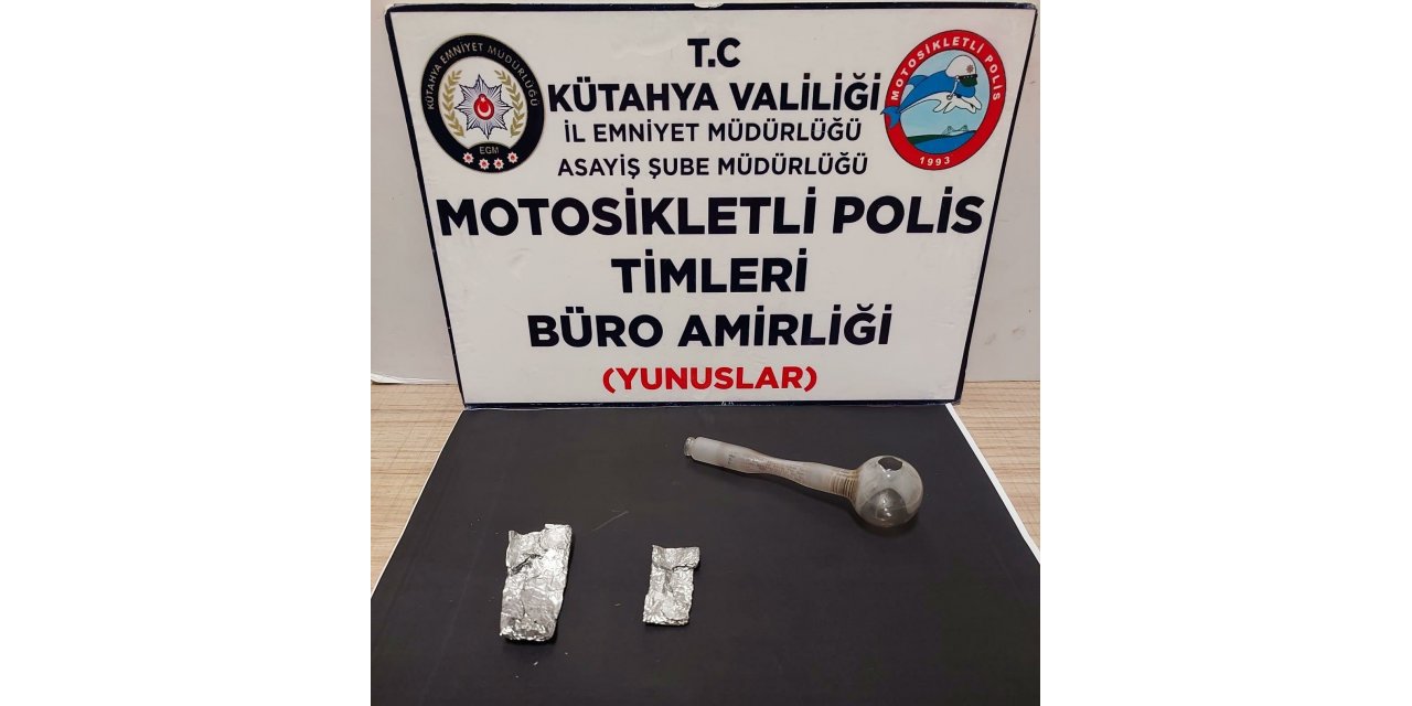 Kütahya’da Yunus Timleri uyuşturucu ele geçirdi