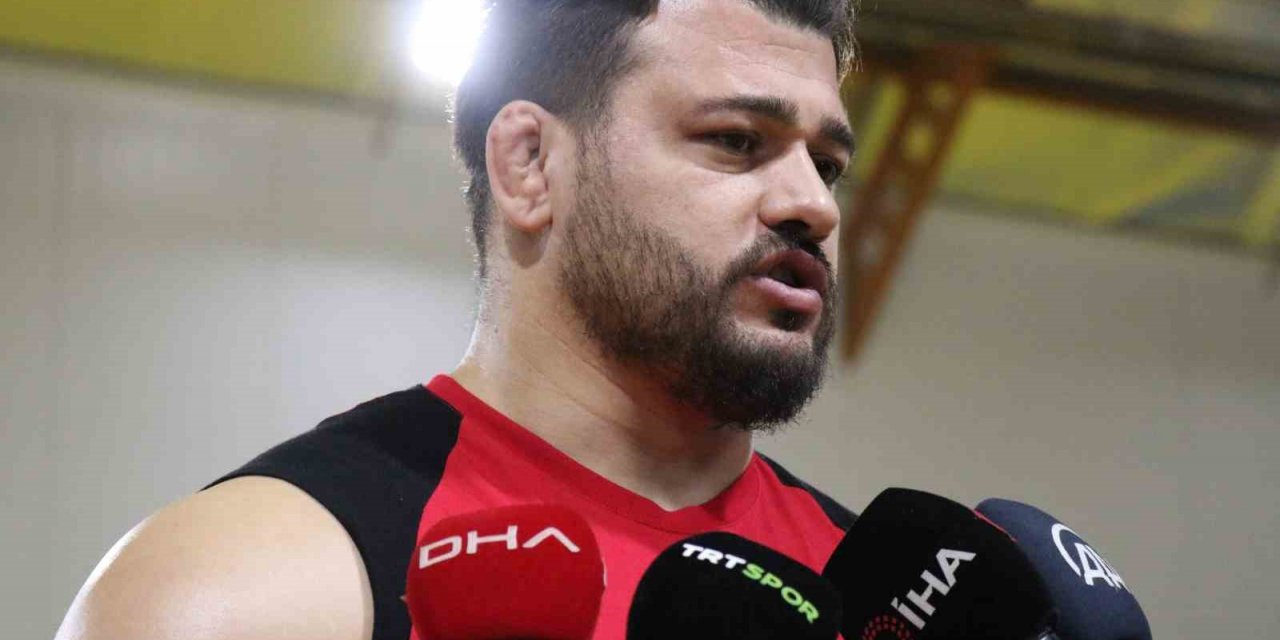 Rıza Kayaalp: “Olimpiyat şampiyonluğuna ulaşmak en büyük hayalim”