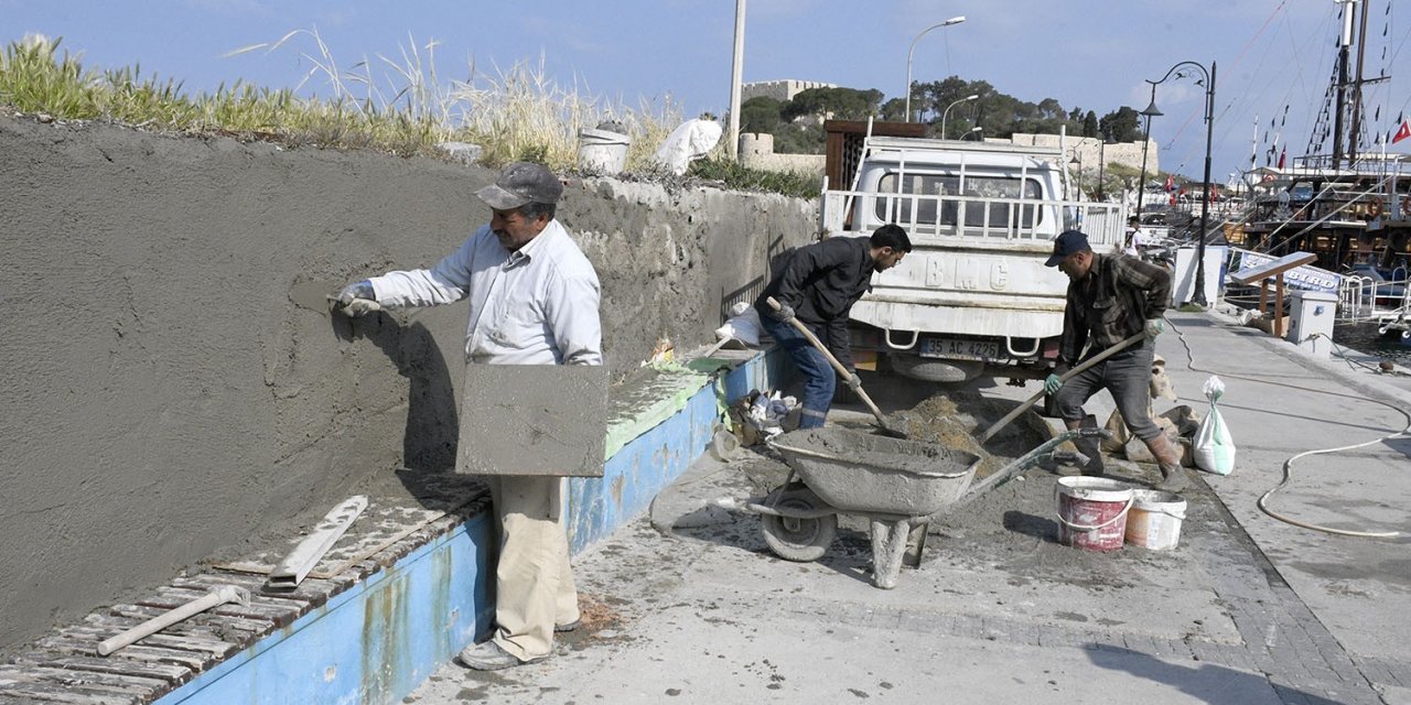 Tarihi Güvercinada Kalesi’nde turizm sezonuna hazırlık