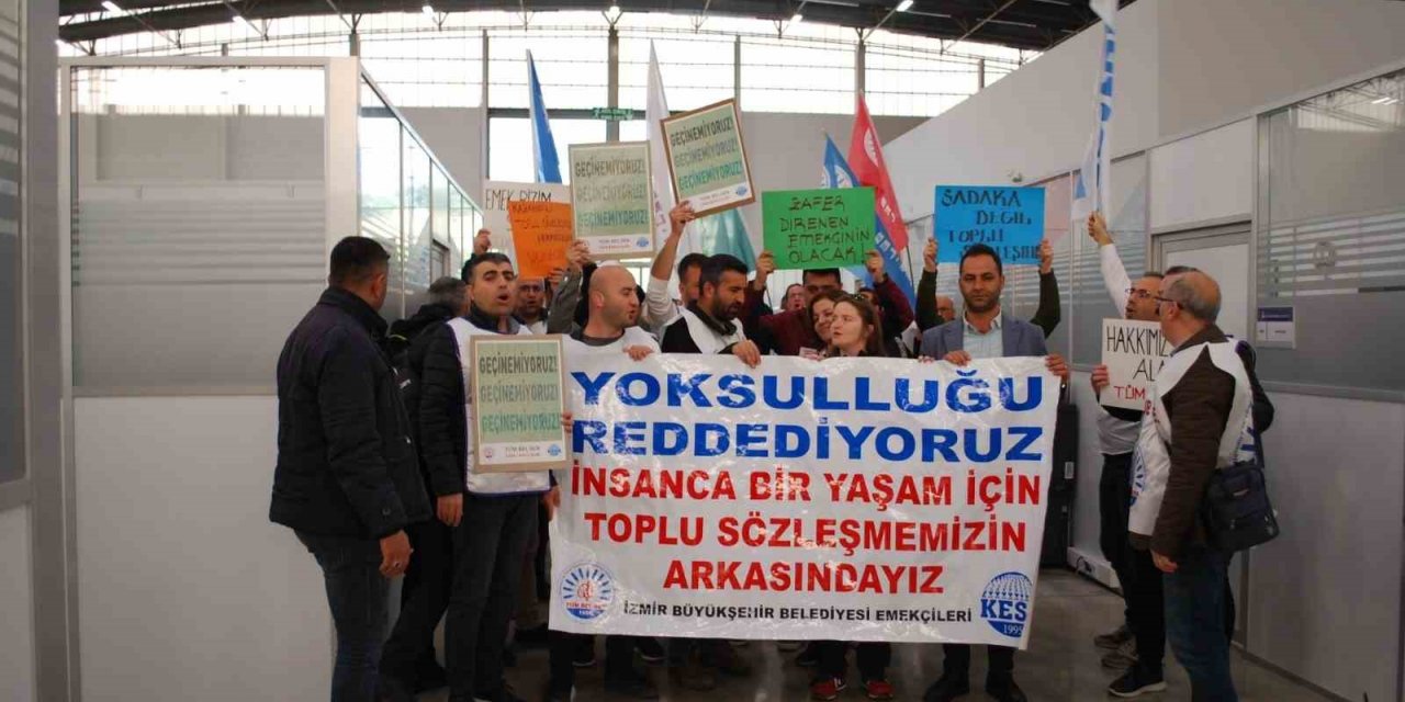 İzmir Büyükşehir’de iş bırakma kararı