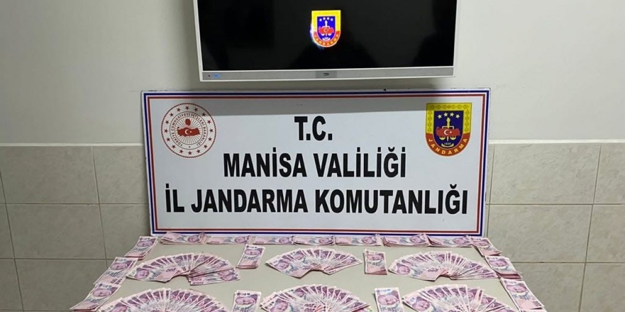 Manisa’da jandarmadan sahte banknot operasyonu