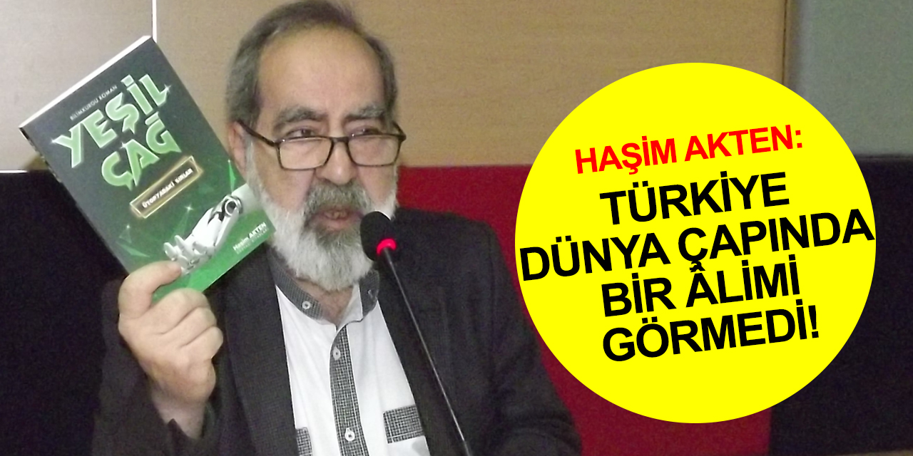 Haşim Akten Konya Aydınlar Ocağı'nda Mehmet Eminoğlu’nu anlattı