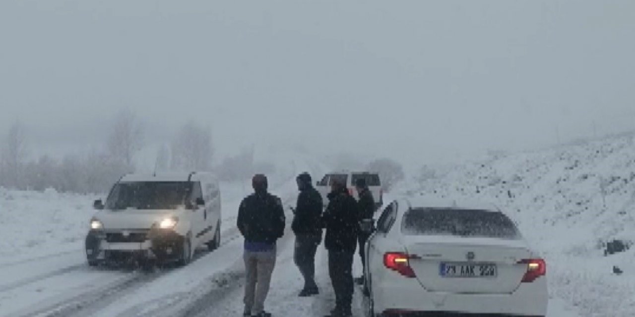 Nisan ayında yağan kar hayatı olumsuz etkiledi