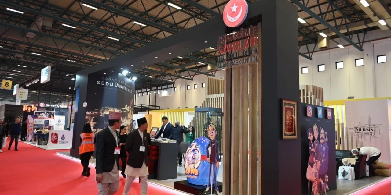 Tarihi Alan Başkanlığı, ‘Boğaz’ın Gazi Muhafızı Seddülbahir Kalesi’ temasıyla EMITT Fuarı’nda yerini aldı