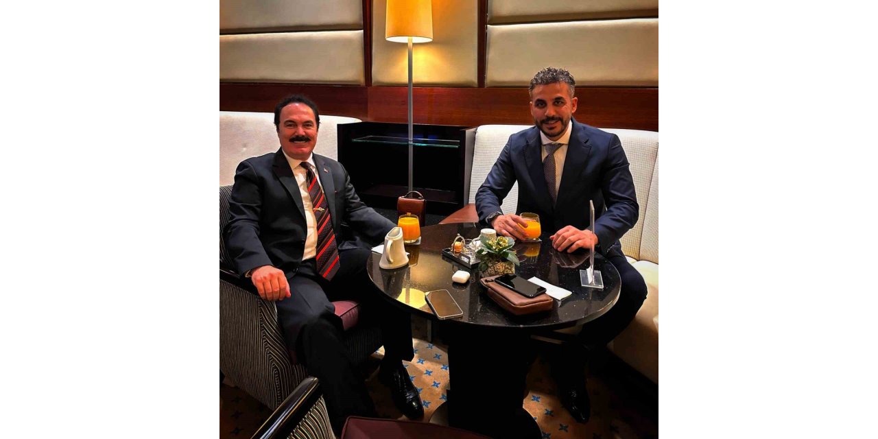 İş adamı Erçin Polat, DGSK Başkanı ile görüştü