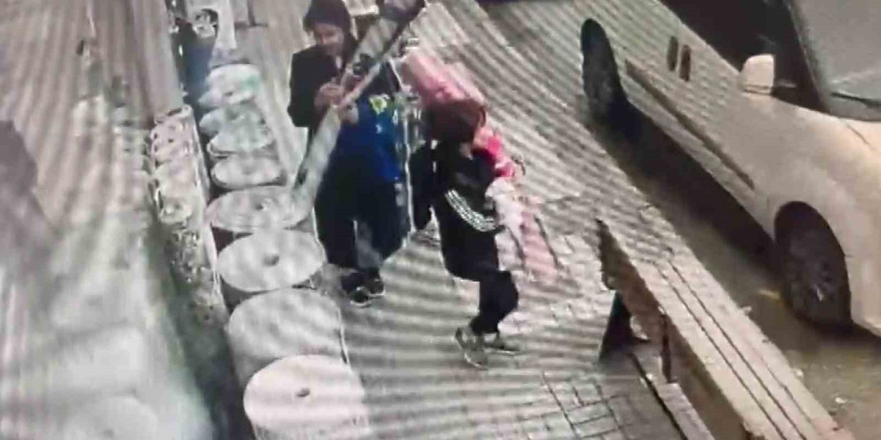 Ailece geldiler, müşteri gibi halılara bakarak böyle çaldılar