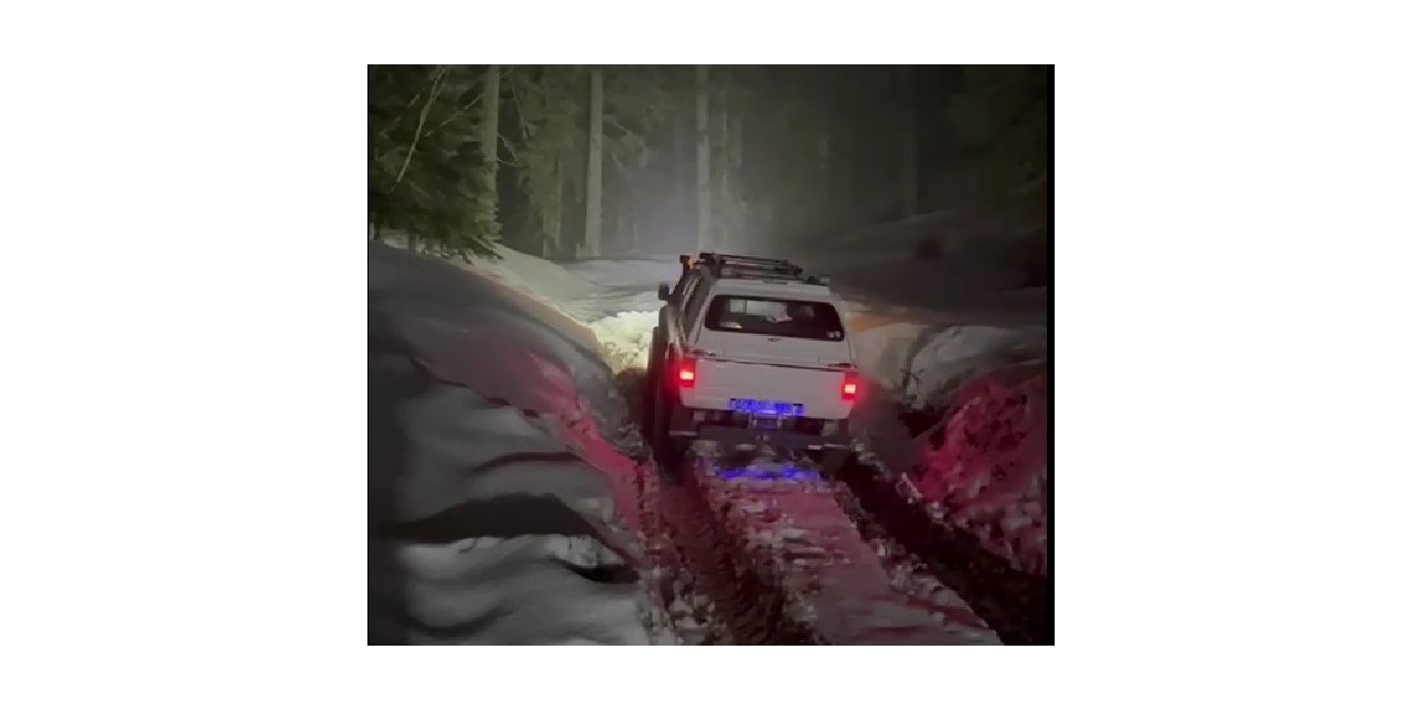 Nisan ortasında kar sürprizi