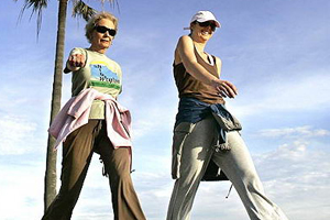 Spor yaparken hasta olmamak için...