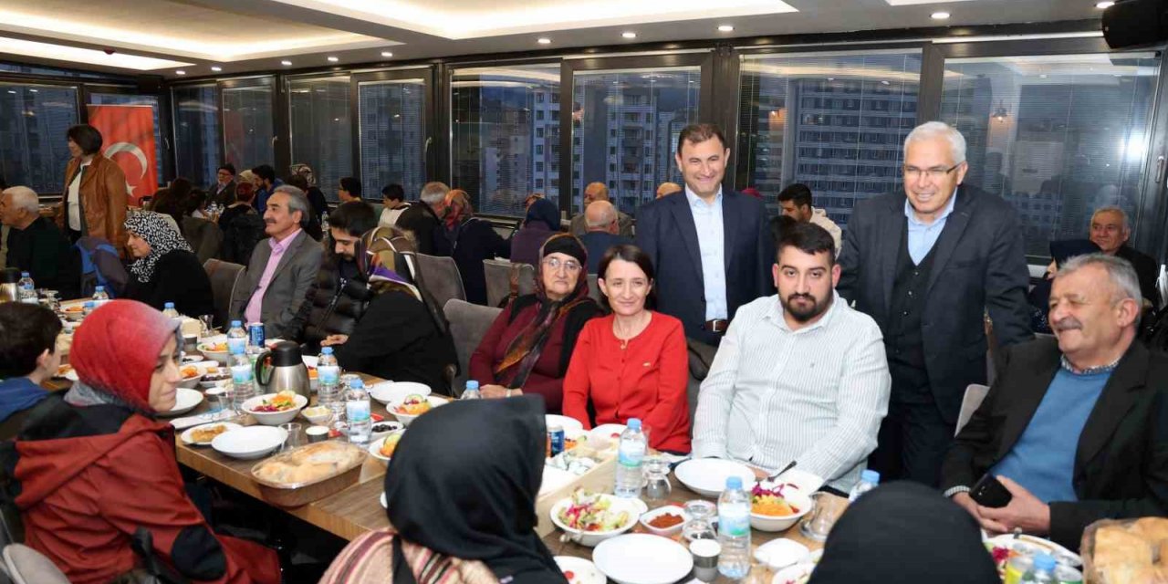 Talas’ta şehit yakınlarına gönül sofrası