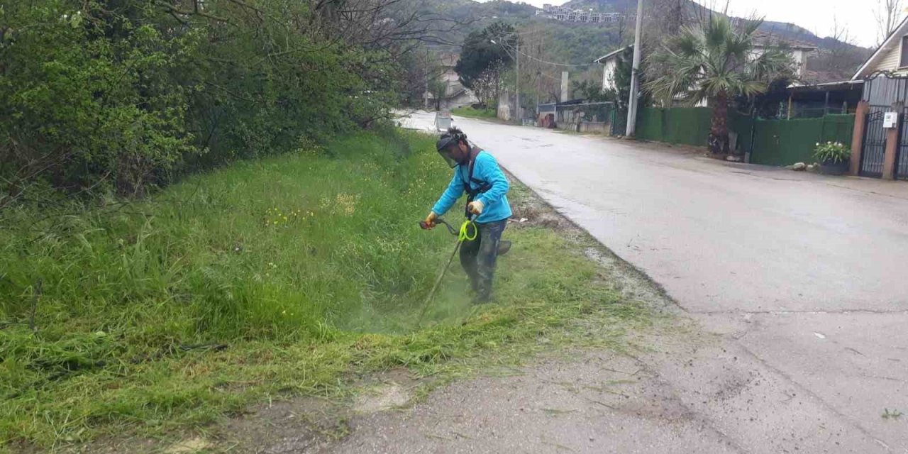 Başiskele’nin yeşil alanları yaza hazırlanıyor
