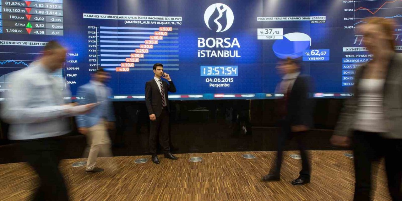 Borsa ilk yarıda yükseldi