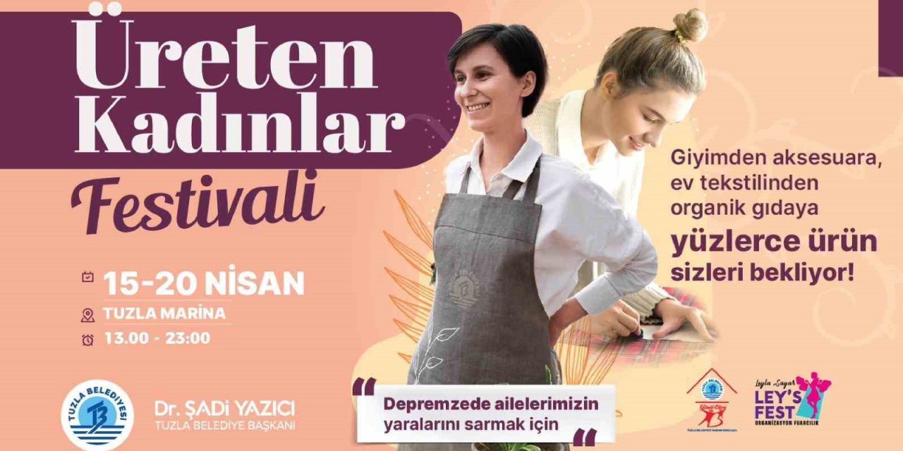 Kadın girişimciler çarşısı Tuzla’da açılıyor