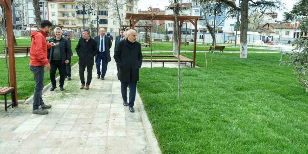 Osmangazi Millet Bahçesi açılış için gün sayıyor