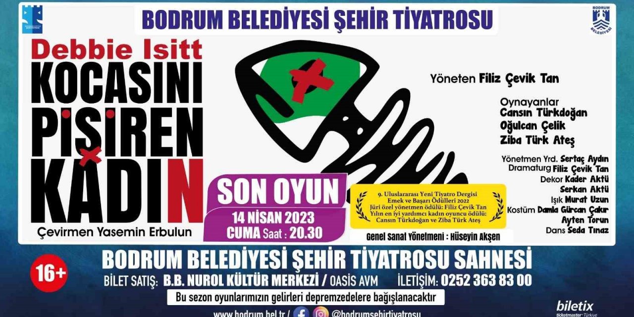 Bodrum seyircisine veda ediyor