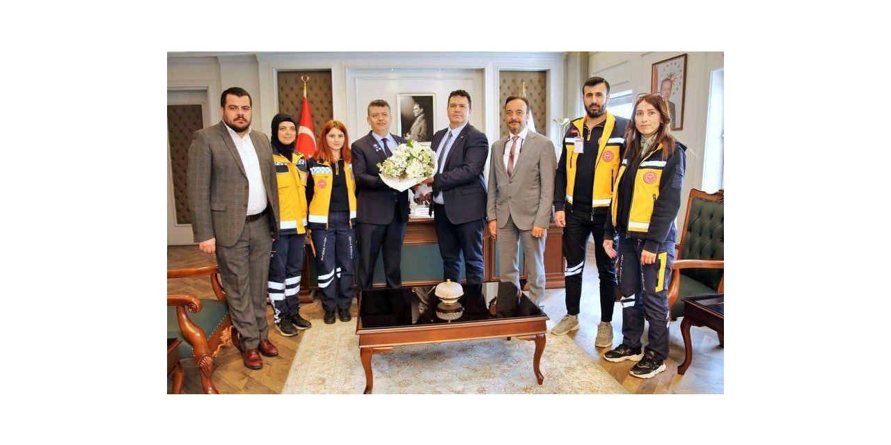 İl Sağlık Müdürlüğünden İl Emniyet Müdürlüğüne ziyaret