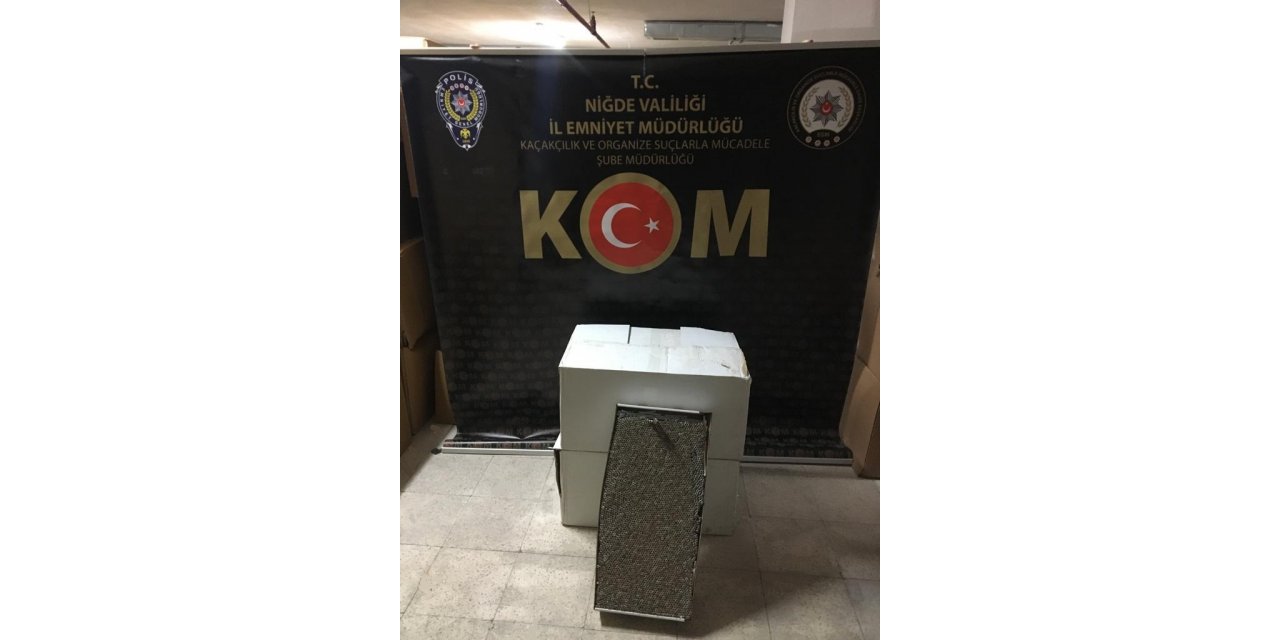 Gümrük Kaçağı 44 Bin Adet Dolu Makaron Ele Geçirildi