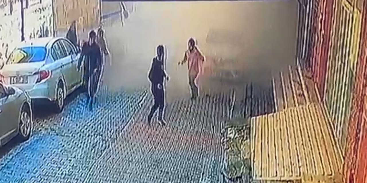 Güngören’de binanın çökme anın yeni görüntüsü ortaya çıktı