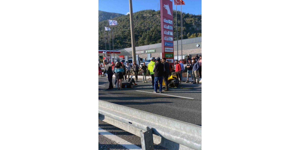 Gökova kavşağında kaza