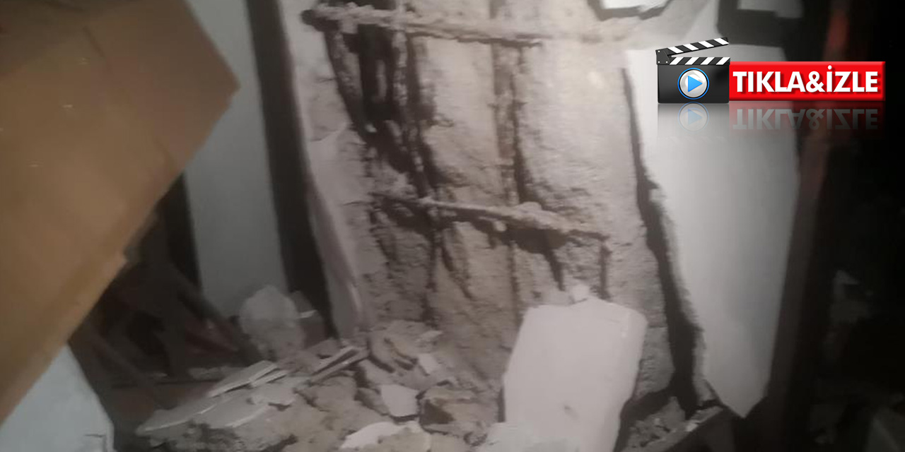 İstanbul'da kolonları çatlayan bina incelendi! Sabah saatlerinde kontrollü olarak yıkılacak