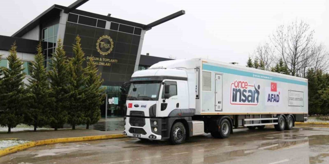 Ukrayna’daki mobil yemek tırı yurda döndü