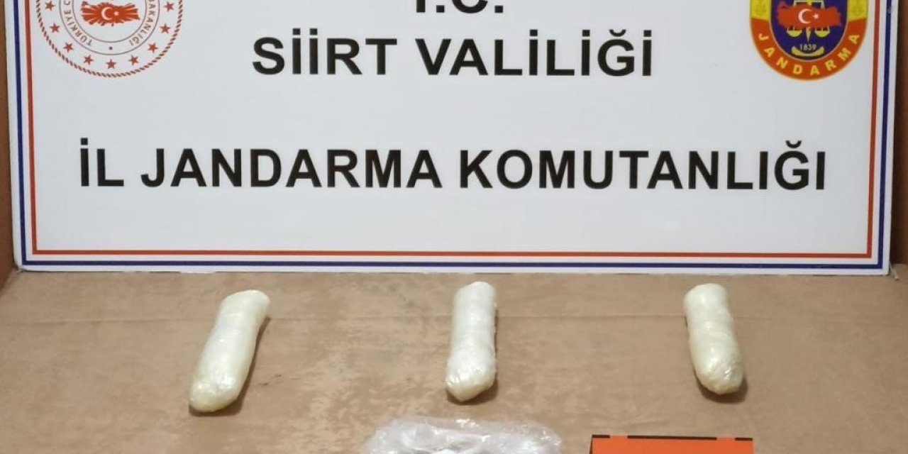 Siirt’te 1 milyon liralık uyuşturucu ele geçirildi