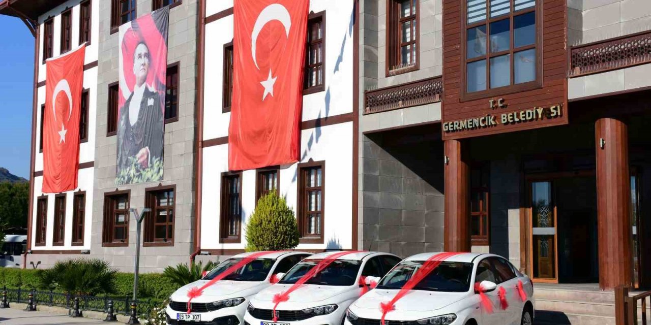 Germencik Belediyesi 3 araç daha aldı