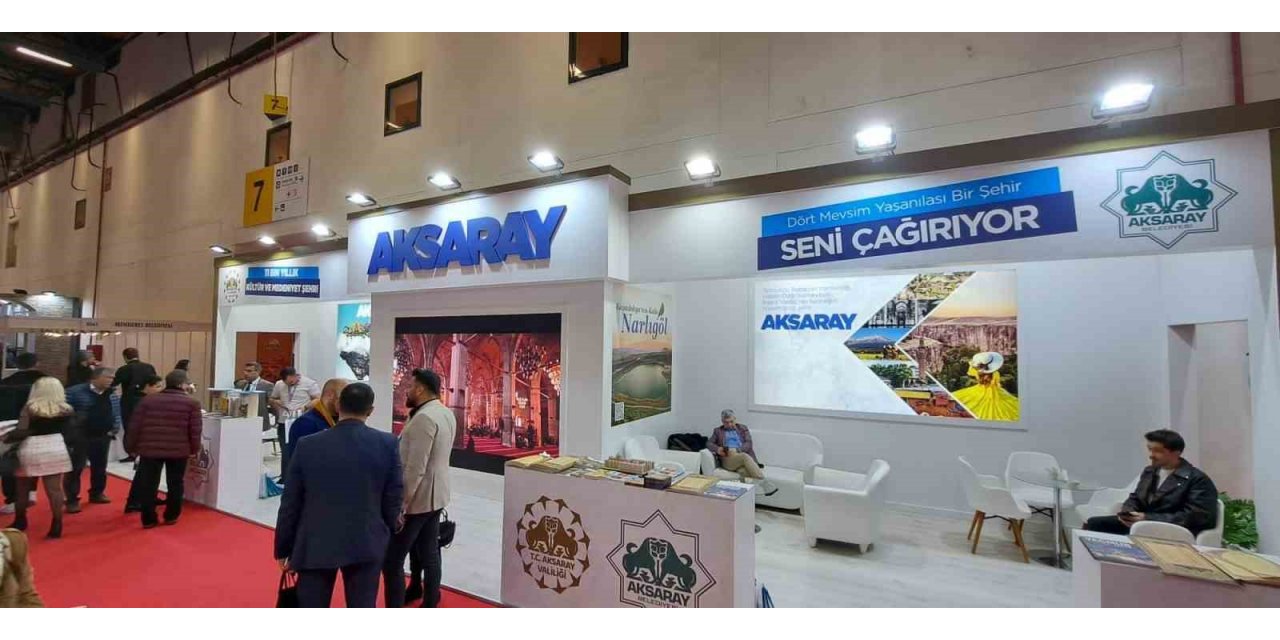 Aksaray Belediyesi EMITT Fuarında yerini aldı