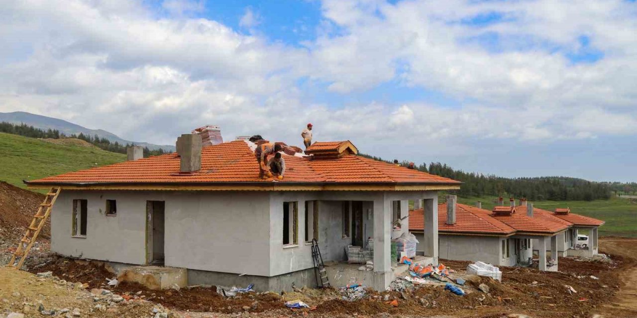 Belpınar köy evleri örnek olacak