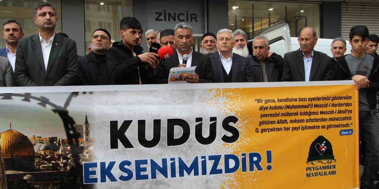 Dünya Kudüs Günü’nde Kudüs’ün işgali protesto edildi