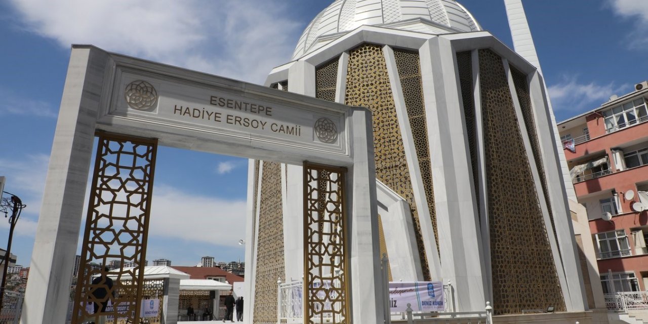 Esentepe Hadiye Ersoy Camii törenle açıldı