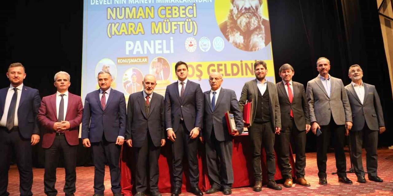 Develi’nin manevi mimarlarından Numan Cebeci anıldı