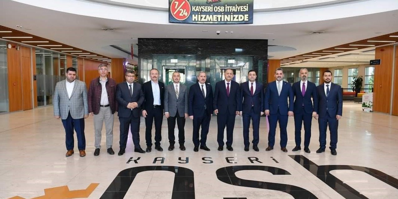 Özhaseki ve Gürcan’dan Kayseri OSB’ye ziyaret