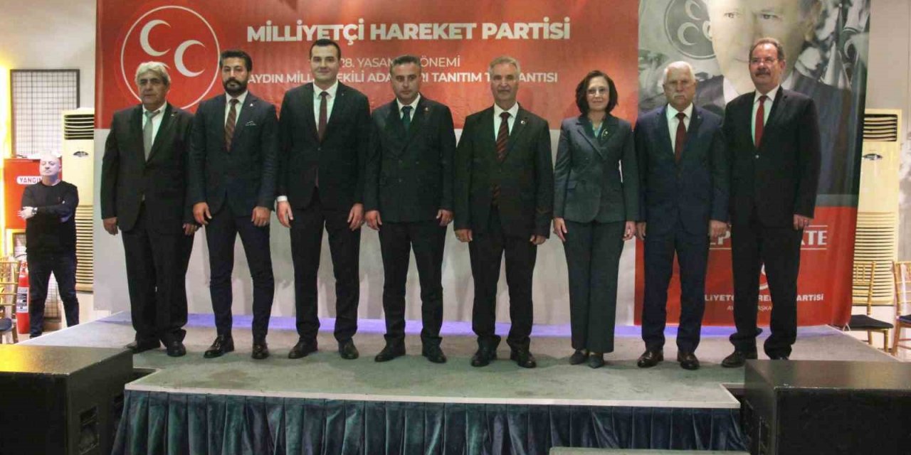 MHP Aydın İl Başlanı Alıcık: "Aydın’ın alayına talibiz"