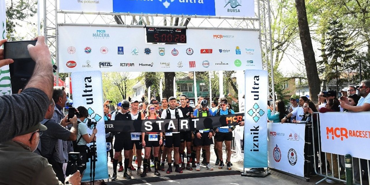 İznik ultra maratonunda 11. Buluşma start aldı