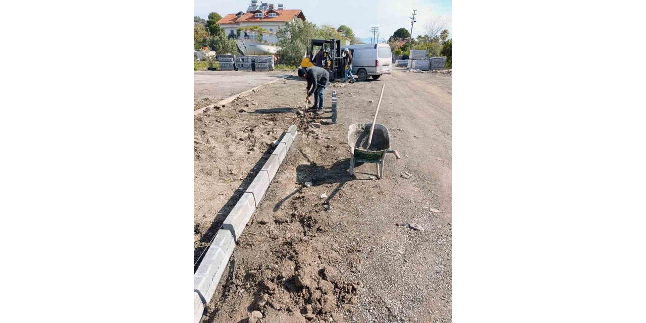 Ortaca’da Belediye ekiplerinin hummalı çalışması sürüyor